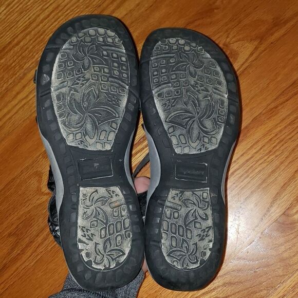 Skechers Black Slingback Sandals - Picture 6 of 7